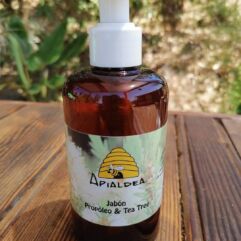 Jabón líquido Antibacterial de Propóleo y Tea Tree (250 ml) Carolina I.