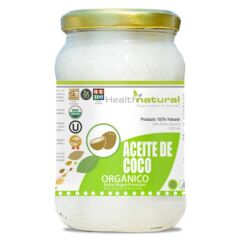 Aceite de coco prensado en frio/ extra virgen marca health natural (1 kg) Fernanda M.