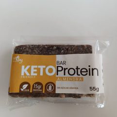 Barra Keto Protein Almendra - 55 g - 12unid - Nitay
