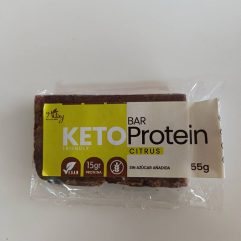 Barra Keto Protein Citrus - 55 g - 12unid - Nitay