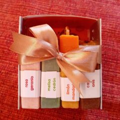 Caja 4 Jabones Artesanales - 380 gr. - Jazmin Aroma