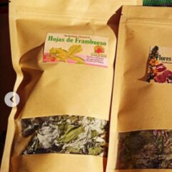Flores de Frambueso orgánicas (35 gr) Mónica L.