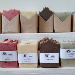 Jabón Artesanal NARANJA-CANELA - Barra 100 gr. - Jazmin Aromas