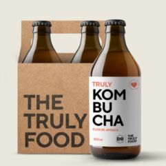 Kombucha Jamaica (300 ml) - Truly Food - Luz M.