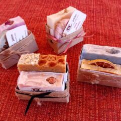 Pack 2 Mini Barras de Jabón Artesanal - 90 gr. - Jazmin Aroma